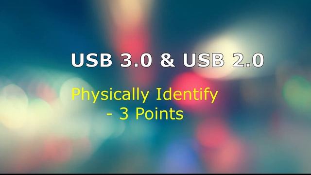 3.0 usb port kaun sa hota hai | Identify and check usb 2.0 and 3.0 ports смотреть онлайн