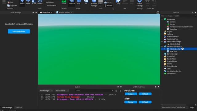 How to make a anti-cheat system or admin panel - Roblox смотреть онлайн
