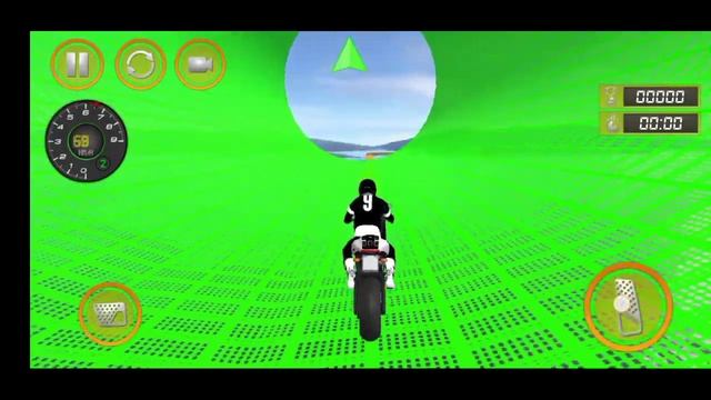 Mega Ramp Bike Racing game 3D - Extreme Motocross Dirt Bike Stunt Racer - Android GamePlay смотреть онлайн