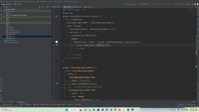 How to implement Badge in Flutter смотреть онлайн
