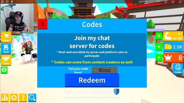 NEW ALL FIGHTING SIMULATOR CODES + BOSS! Fighting Simulator Roblox смотреть онлайн