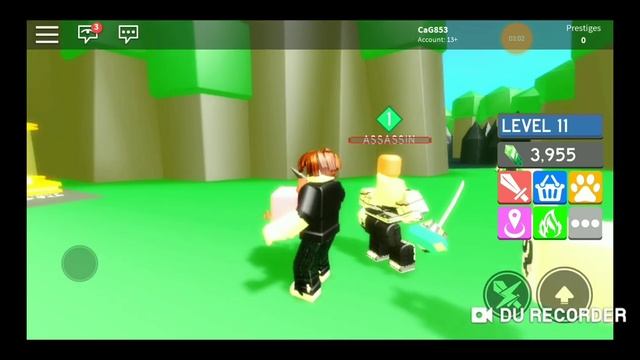 Играю в Roblox! Симулятор убийства монстров смотреть онлайн