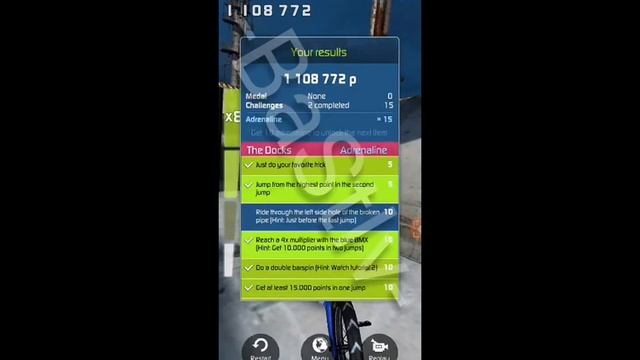 Как пройти все задания в touchgrind BMX смотреть онлайн
