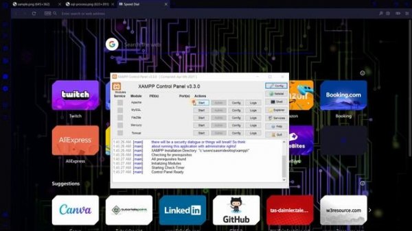 XAMPP Installation and Exploring PhpMyAdmin
