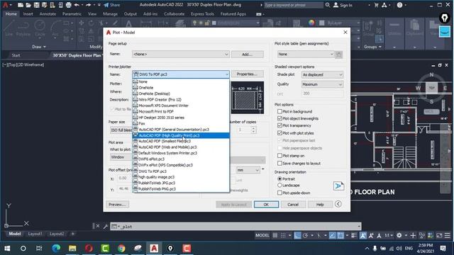 How to plot high resolution images from AutoCAD 2022 #autocad tutorial #autocad смотреть онлайн