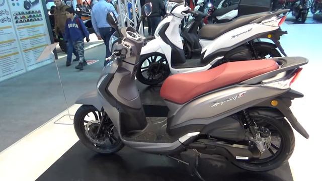 SYM Symphony ST 200i (2019) Exterior and Interior Walkaround смотреть онлайн
