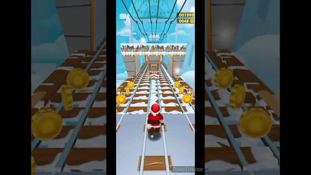 Santa ne mari backjump || Frozen subway santa run || Android gameplay|| ios. смотреть онлайн