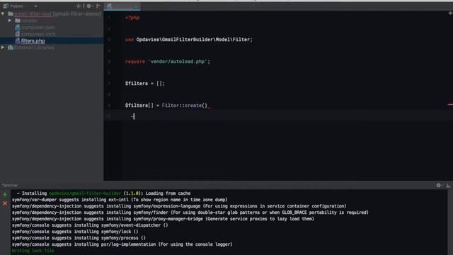 Using PHP to generate filters for Gmail смотреть онлайн
