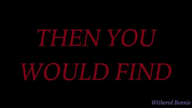 Left Behind lyrics (Sister Location) смотреть онлайн