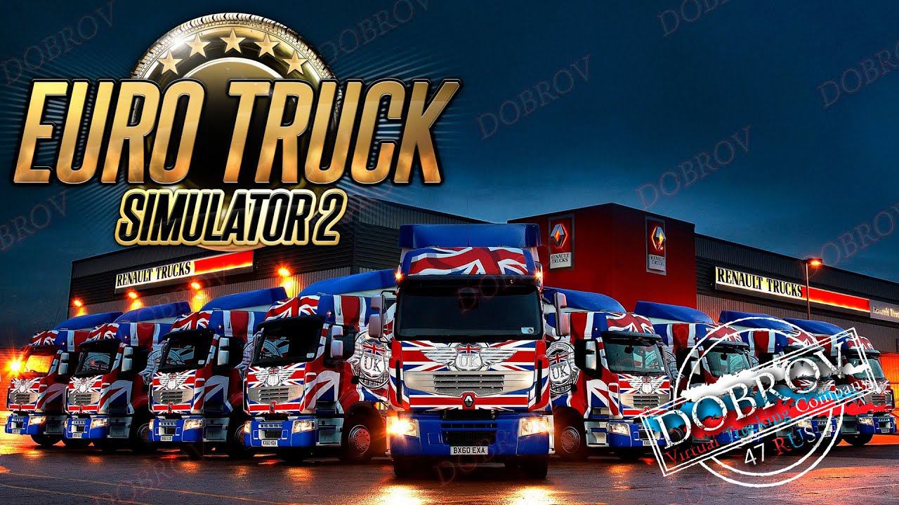 Euro Truck Simulator 2 Multiplayer смотреть онлайн
