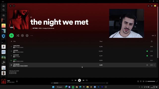 Hai sa te vad ca te-am asteptat 😍 EP REVIEW - "the night we met" by BITTNER смотреть онлайн