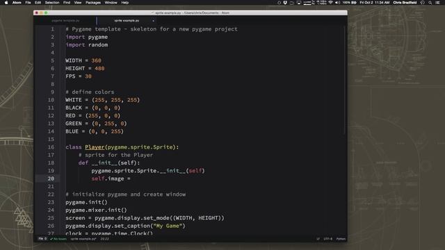 Game Development 1-2: Working with Sprites смотреть онлайн