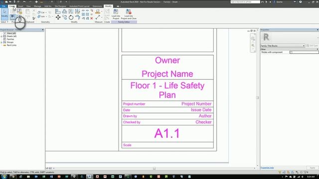 Revit Titleblock Creation from AutoCAD смотреть онлайн