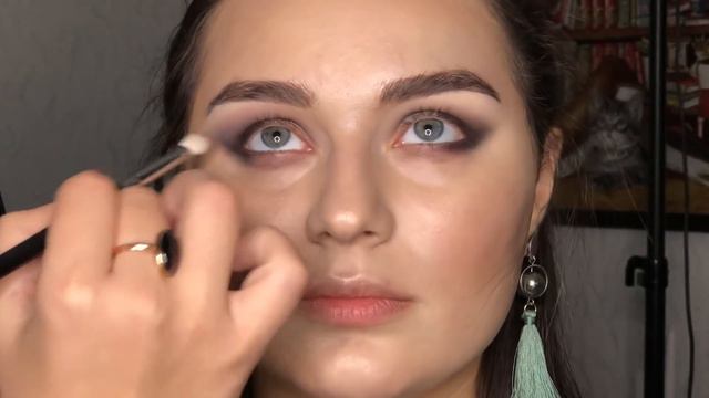 Evening Makeup Tutorial. Color Make-up guide by Anastasia Aliaksandrovich смотреть онлайн