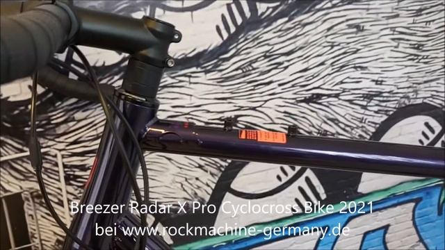 Breezer Radar X Pro chromoly Boost Shimano GRX 812 WTB ST i25 Gravel Bike 2021 смотреть онлайн