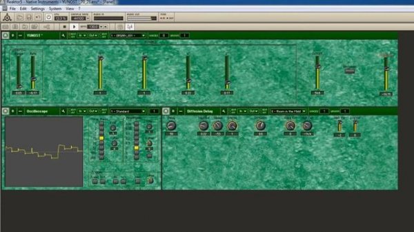 REAKTOR 5 Электроорган ЮНОСТЬ   70   MIDI
