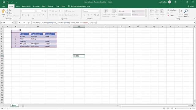 How to Count Words in Excel | Using VBA Function to Count Words in Excel смотреть онлайн