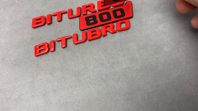 Biturbo 800 Brabus Fender Badge Logo RED Metal for Mercedes G Class W464 W463a W463 G63 GT GLS GLC смотреть онлайн