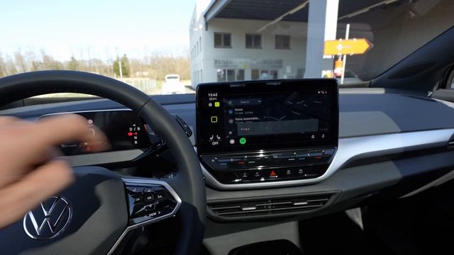 Volkswagen ID.4 Android Auto 2021 Demonstration Multimedia System смотреть онлайн