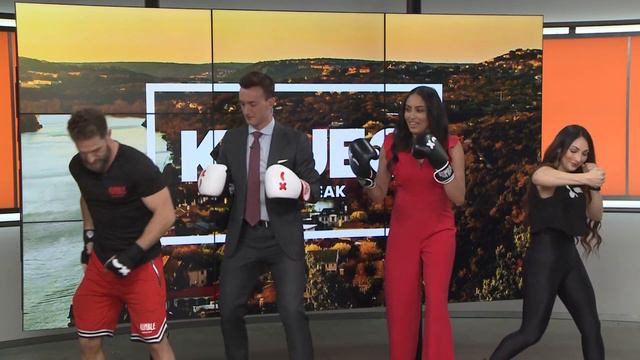 Rumble Boxing in Cedar Park offers way to beat stress this holiday season | KVUE смотреть онлайн