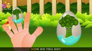 Broccoli Surprise Egg |Surprise Eggs Finger Family| Surprise Eggs Toys Broccoli