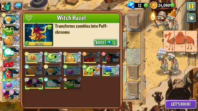Cosmic chillin': Plants vs. Zombies 2 Endless Zone (Pyramid of Doom level 15) смотреть онлайн