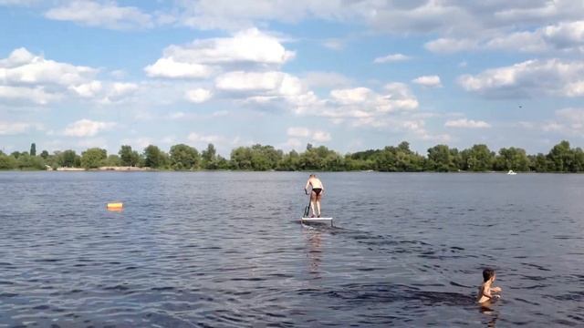 Акваскипер на Оболонской набережной в Киеве смотреть онлайн