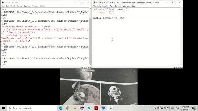 Functions in Python #return #def #arguments смотреть онлайн