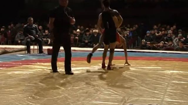 Вольная борьба. Чемпионат Кыргызстана-2017. 57 кг 1\16 Рустам Исмаилов-Тирек Козубаев смотреть онлайн