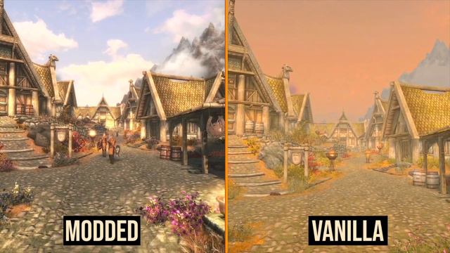 What Modded Skyrim Looks like in 2023 on Xbox смотреть онлайн