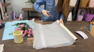 ВАРИАНТ БУКЕТА К 8 МАРТА/ УПАКОВКА БУКЕТА/ ТЮЛЬПАНЫ DREAMER