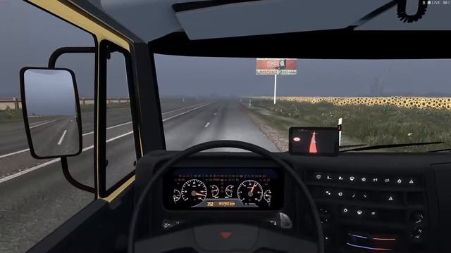 ETS2 Southern Region Map Краснодарский край Горячий ключь-Кущевская смотреть онлайн
