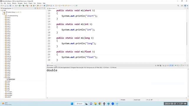 Java Method Resolution and Automatic Type Promotion смотреть онлайн