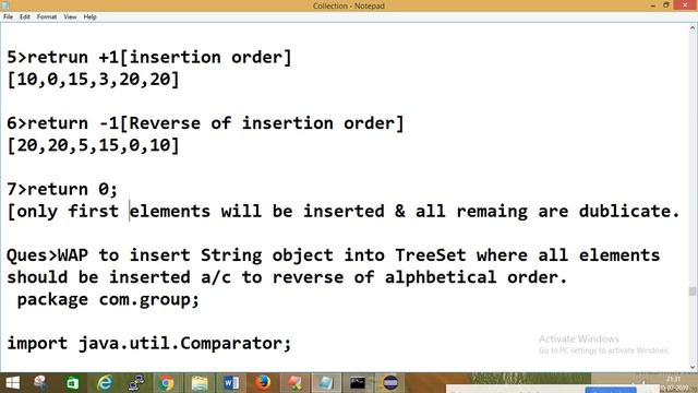 What is d/b Comparable and Comparator Core Java Online Session Part-36 смотреть онлайн