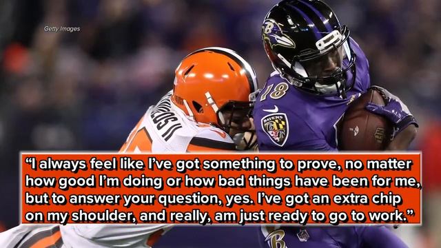 Breshad Perriman 'ready to go to work' for Cleveland Browns смотреть онлайн