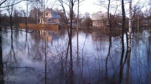 половодье на р.Линда СНТ Ольха