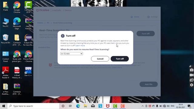 McAfee turn off/How to disable McAfee antivirus in windows 10 temporarily(firewall) смотреть онлайн