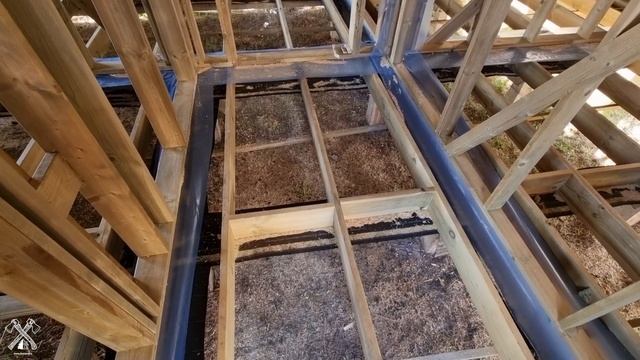 Строительный влог: разделение пароизоляции, одноэтажный дом, планировка дачного дома 7,5х10,5 смотреть онлайн