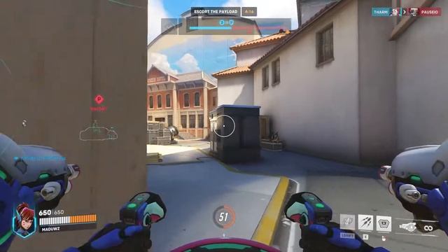 Unstoppable D.Va Tank Hero Gameplay Overwatch 2 смотреть онлайн