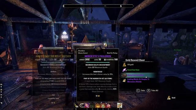 ESO - Opening 35 Gold and 25 Silver Chests (Shadows Of The Hist) смотреть онлайн