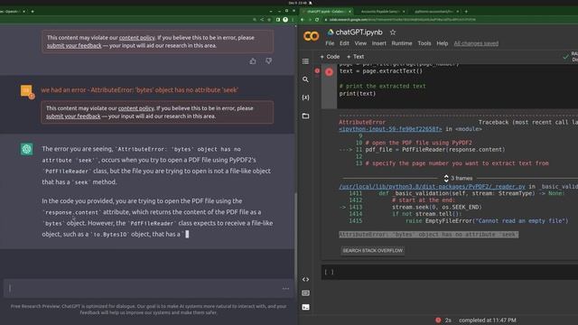 [35] Using ChatGPT AI to write Python code to download and extract text from a PDF file смотреть онлайн