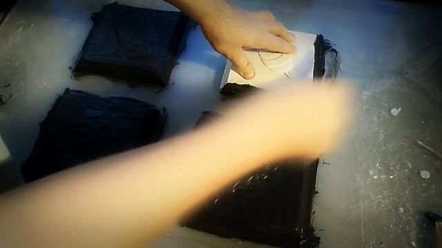Как сделать силиконовую форму. Плитка своими руками. УРОК 5 смотреть онлайн