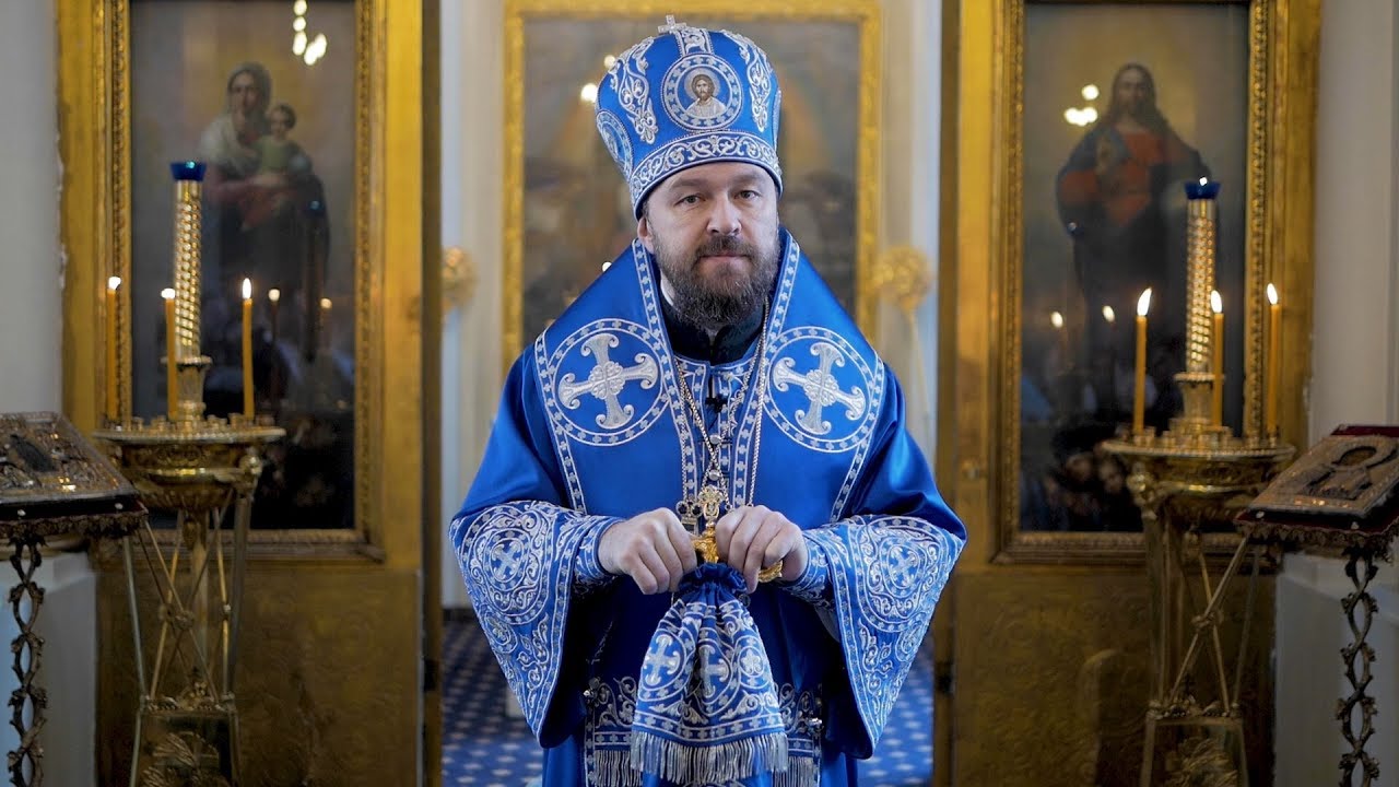 Проповедь митрополита Илариона. Благовещение. 7.04.2019 смотреть онлайн