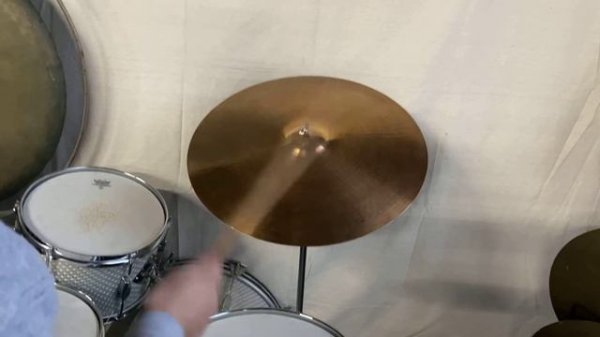 1974 Paiste 2002 "Black Label" 20" Ride Cymbal 2110g