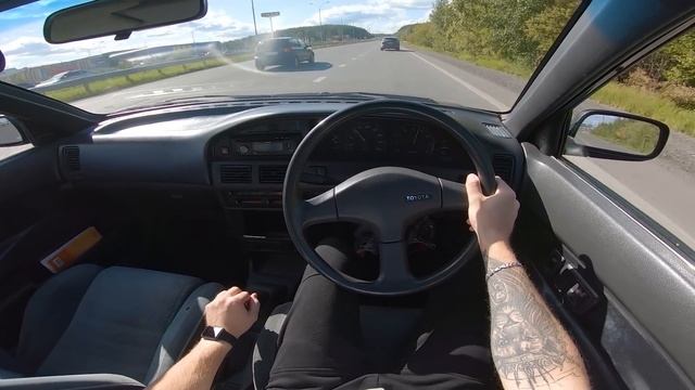 1991 Toyota Corolla FX 1.5 - POV TEST DRIVE смотреть онлайн