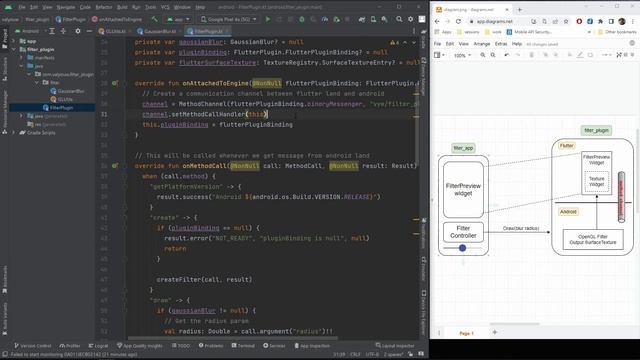 Using OpenGL in Flutter on Android смотреть онлайн