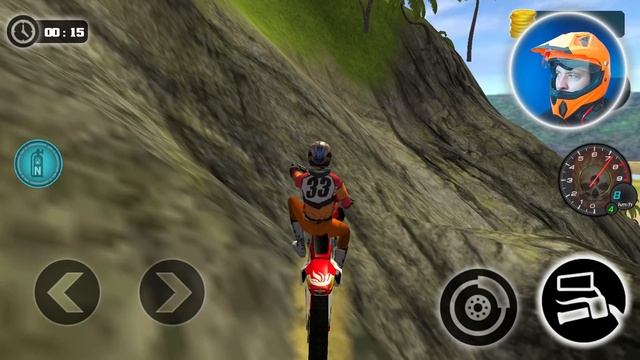 Motocross Beach Bike Stunt Racing Android Gameplay - Motor Racer Game смотреть онлайн