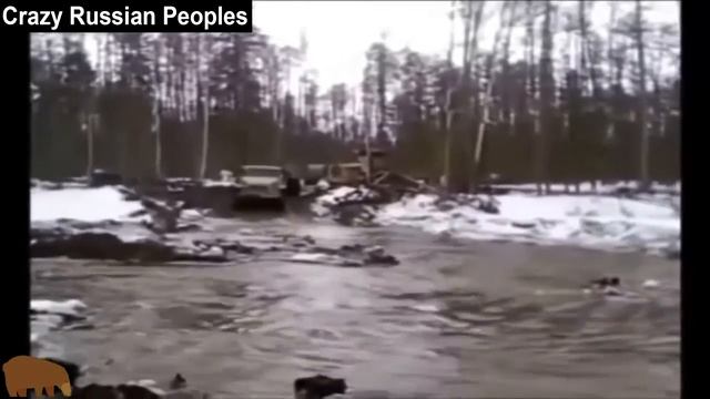 STUCK IN MUD AND SWAMP, THE RUSSIAN OFFROAD TRUCKS URAL, KAMAZ, ABSENCE OF ROADS OF RUSSIA смотреть онлайн