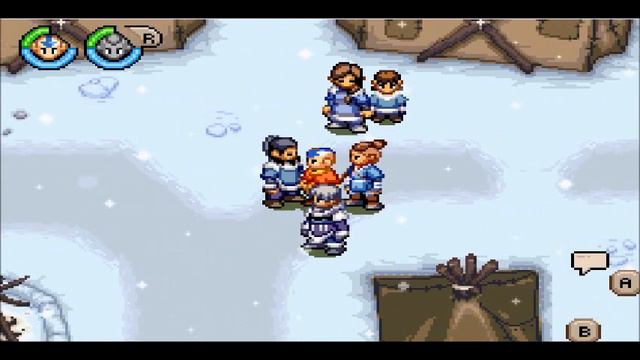 Аватар - Легенда об Аанге GBA Геймплей Часть 1 смотреть онлайн