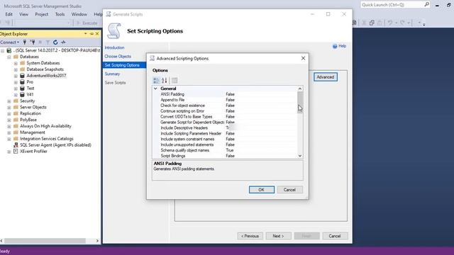 Hướng dẫn Generate Database Scripts With Data In SQL Server смотреть онлайн